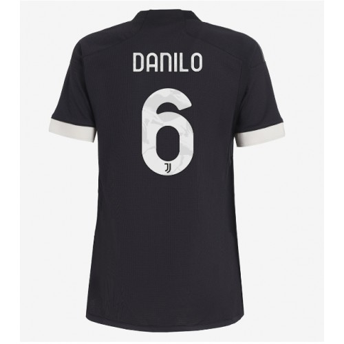 Fotbalové Dres Juventus Danilo Luiz #6 Dámské Alternativní 2023-24 Krátký Rukáv